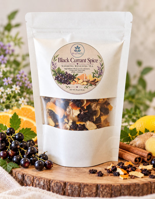 Black Currant Spice-Warming Wellness Tea