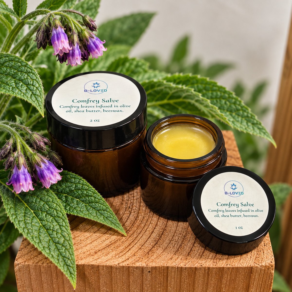 Comfrey Salve | Traditional Herbal Skin Care | B-Loved