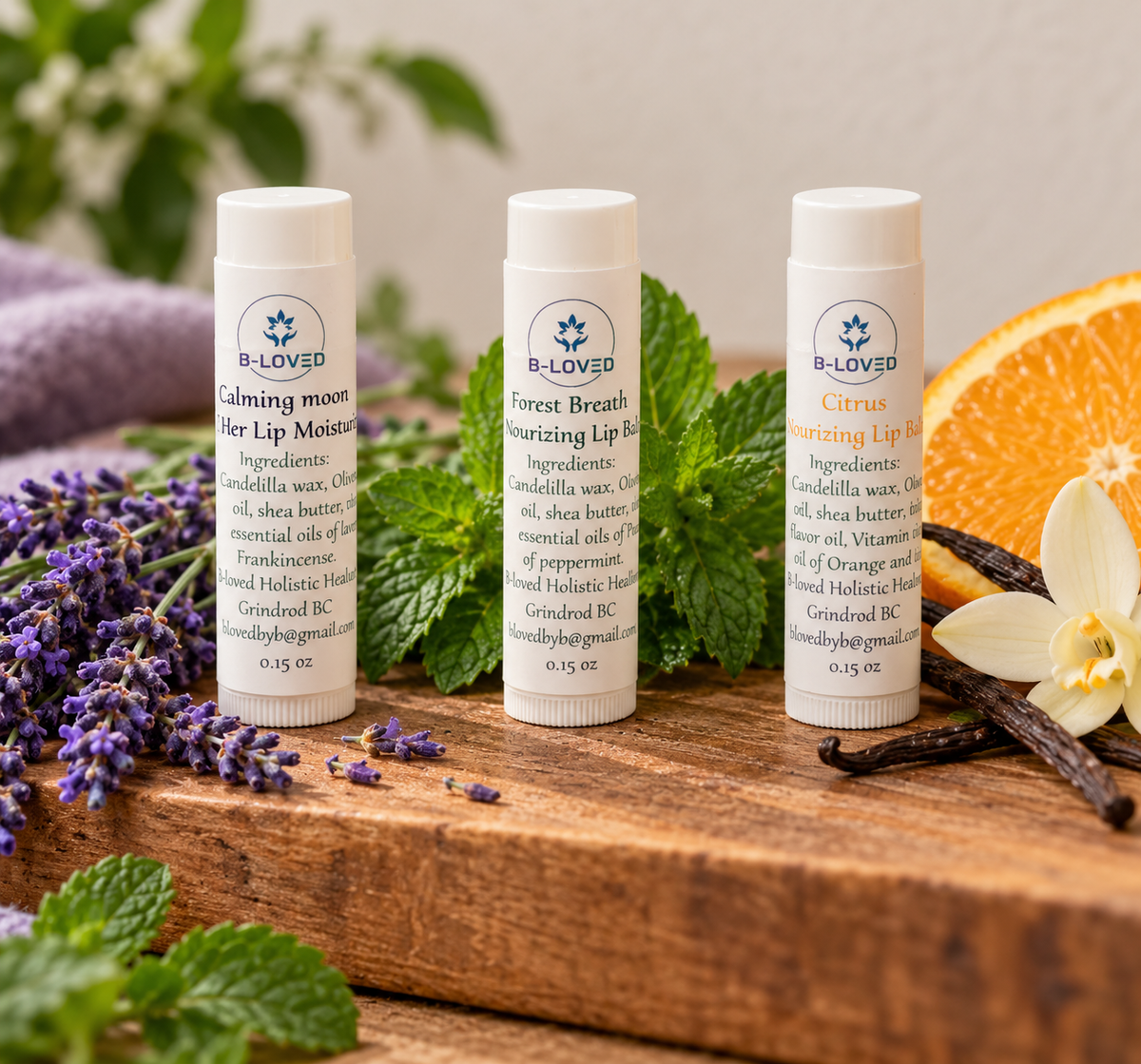 Botanical Lip Balms
