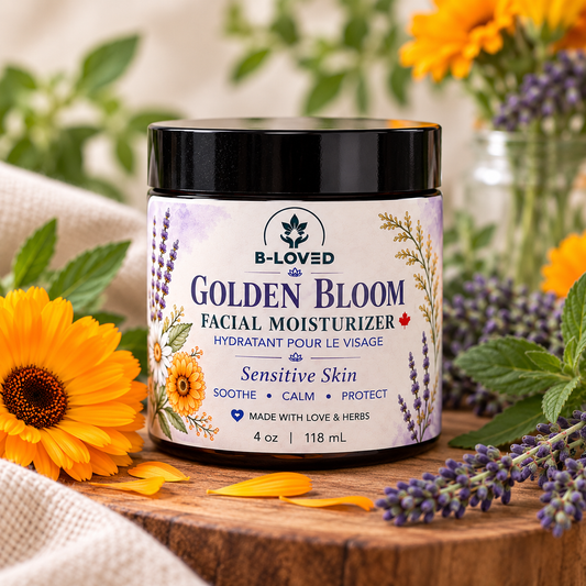 Golden Bloom Light Facial Moisturizer — Frankincense & Myrrh