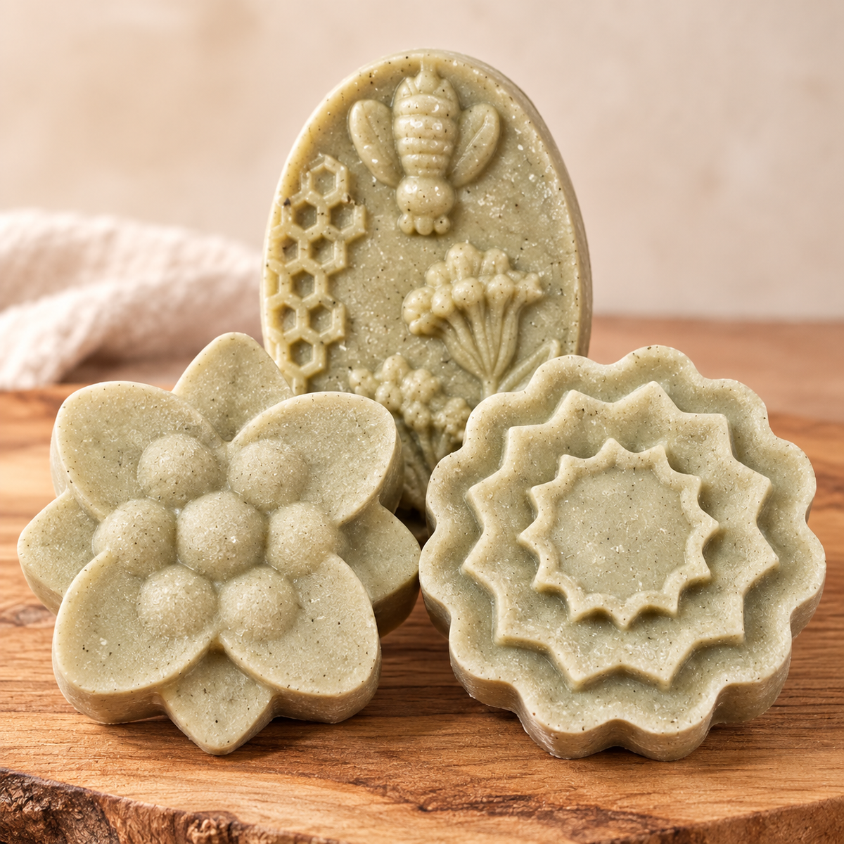 Tallow Foot Scrub Soap — Peppermint, Tea Tree & Pumice
