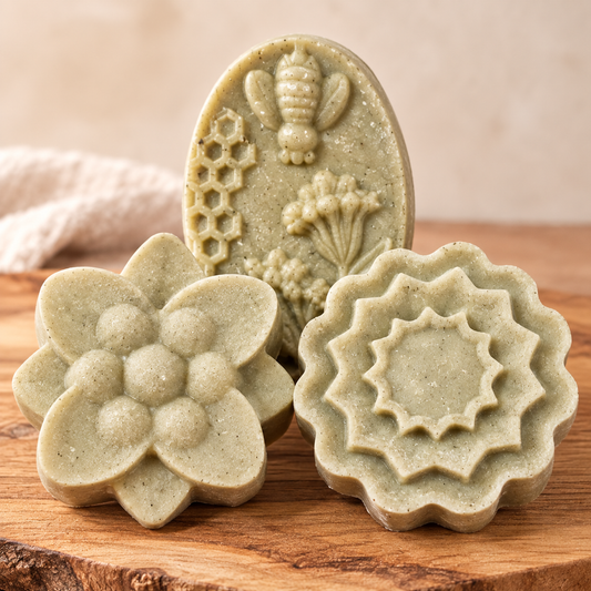Tallow Foot Scrub Soap — Peppermint, Tea Tree & Pumice